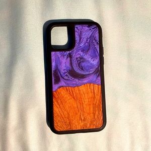 Purple Carved Brand IPhone 11 Pro Phone Case